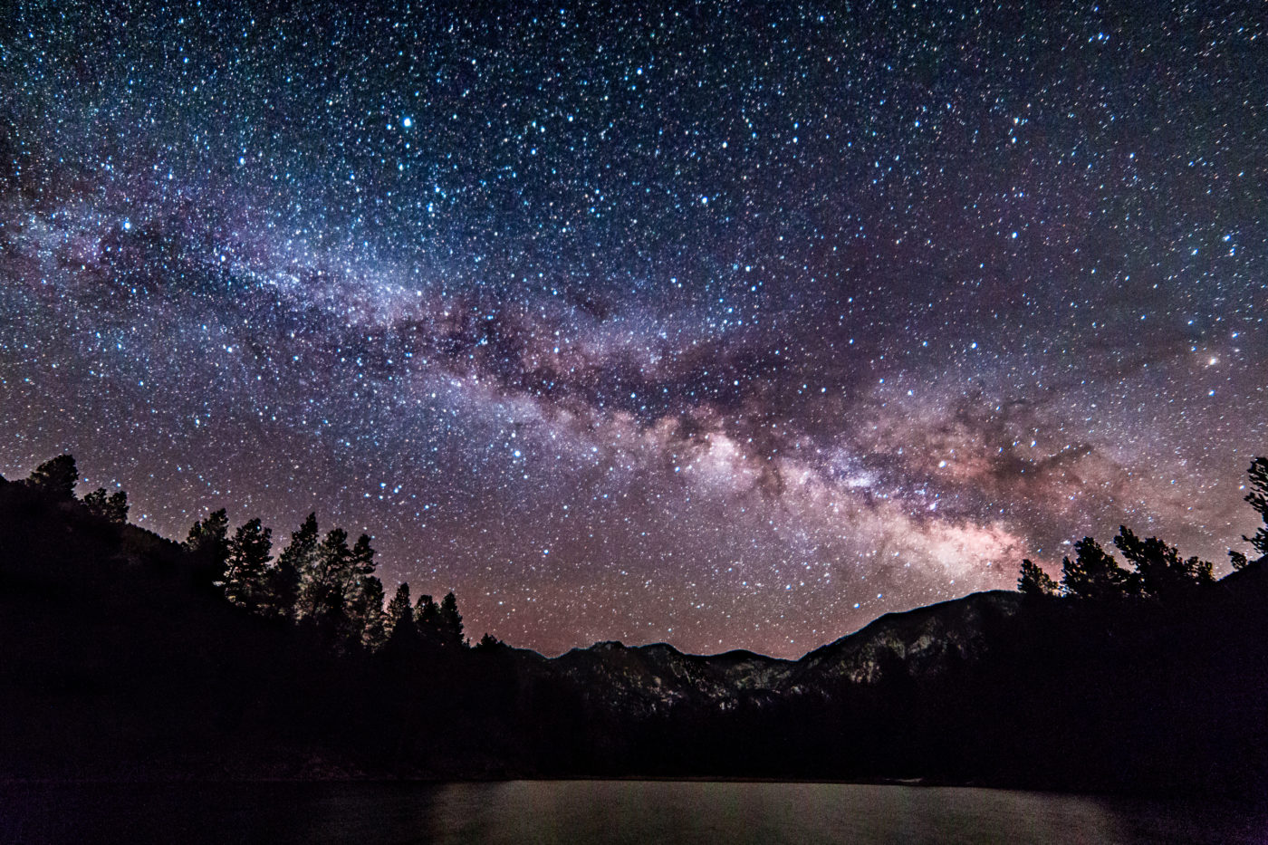 Pine Valley Reservoir Milky Way