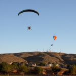 Ultralights and Paramotors in Flight