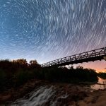 Fort Pearce Bridge under the Milky Way