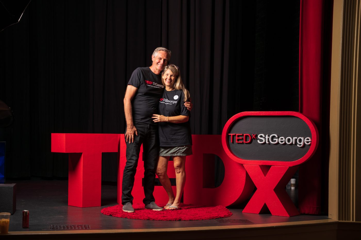 Jami Lah and Chris Lah @ TEDx St. George, Utah Electric Theater