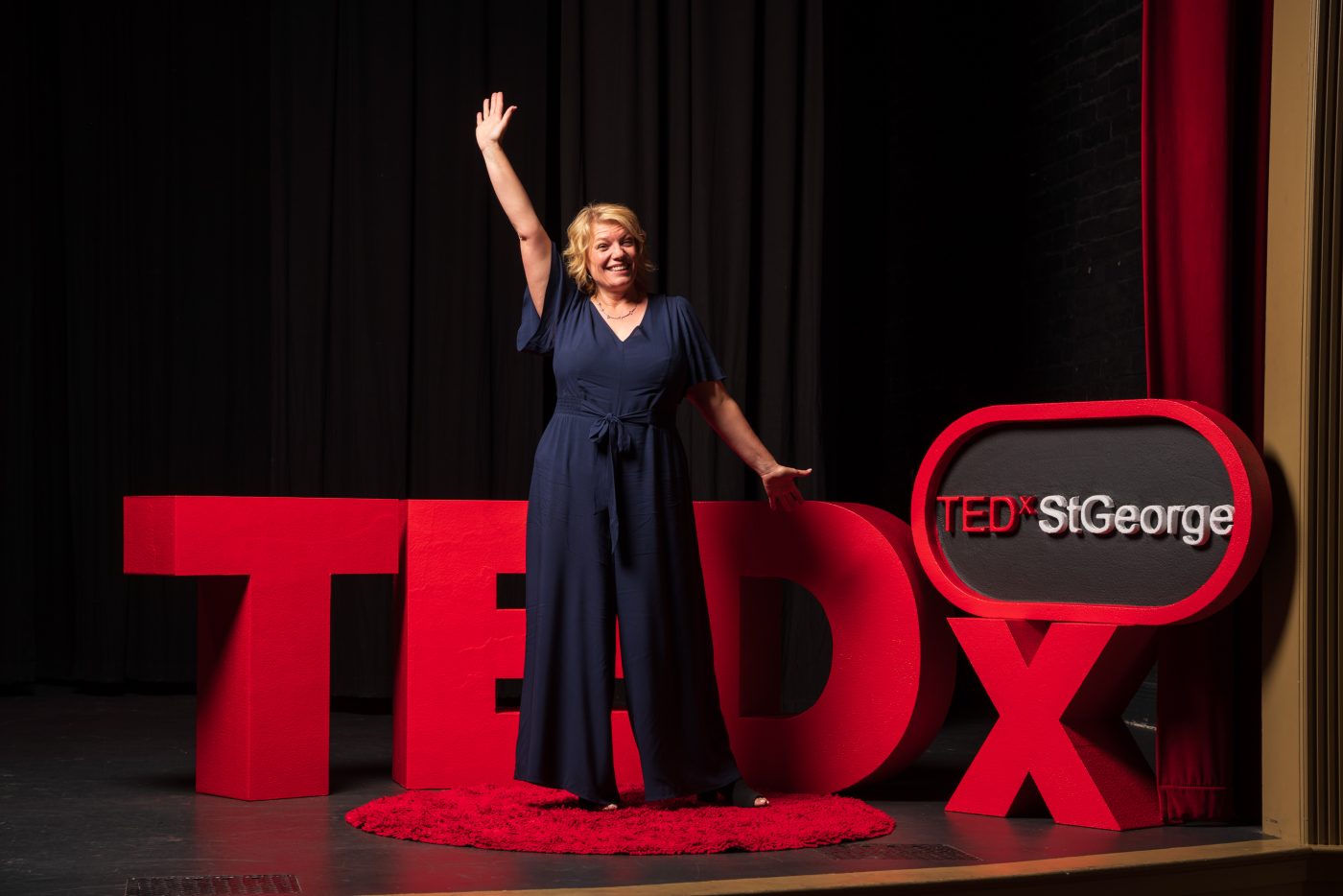 Donia Jessop @ TEDx St. George, Utah Electric Theater