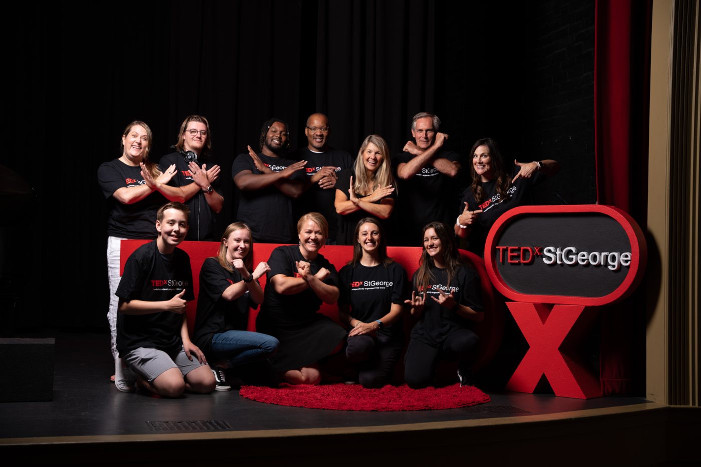 Volunteers @ TEDx St. George, Utah Electric Theater